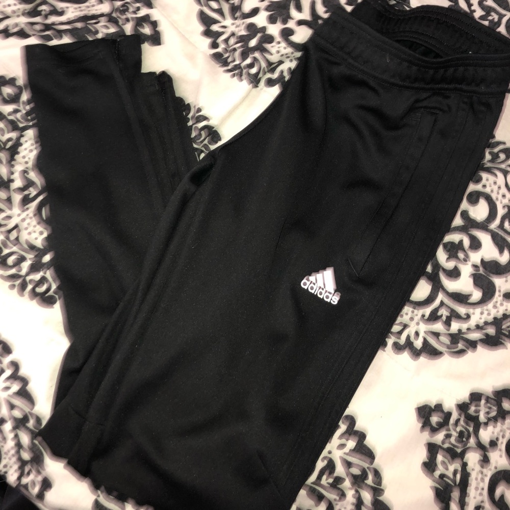 Adidas pants.